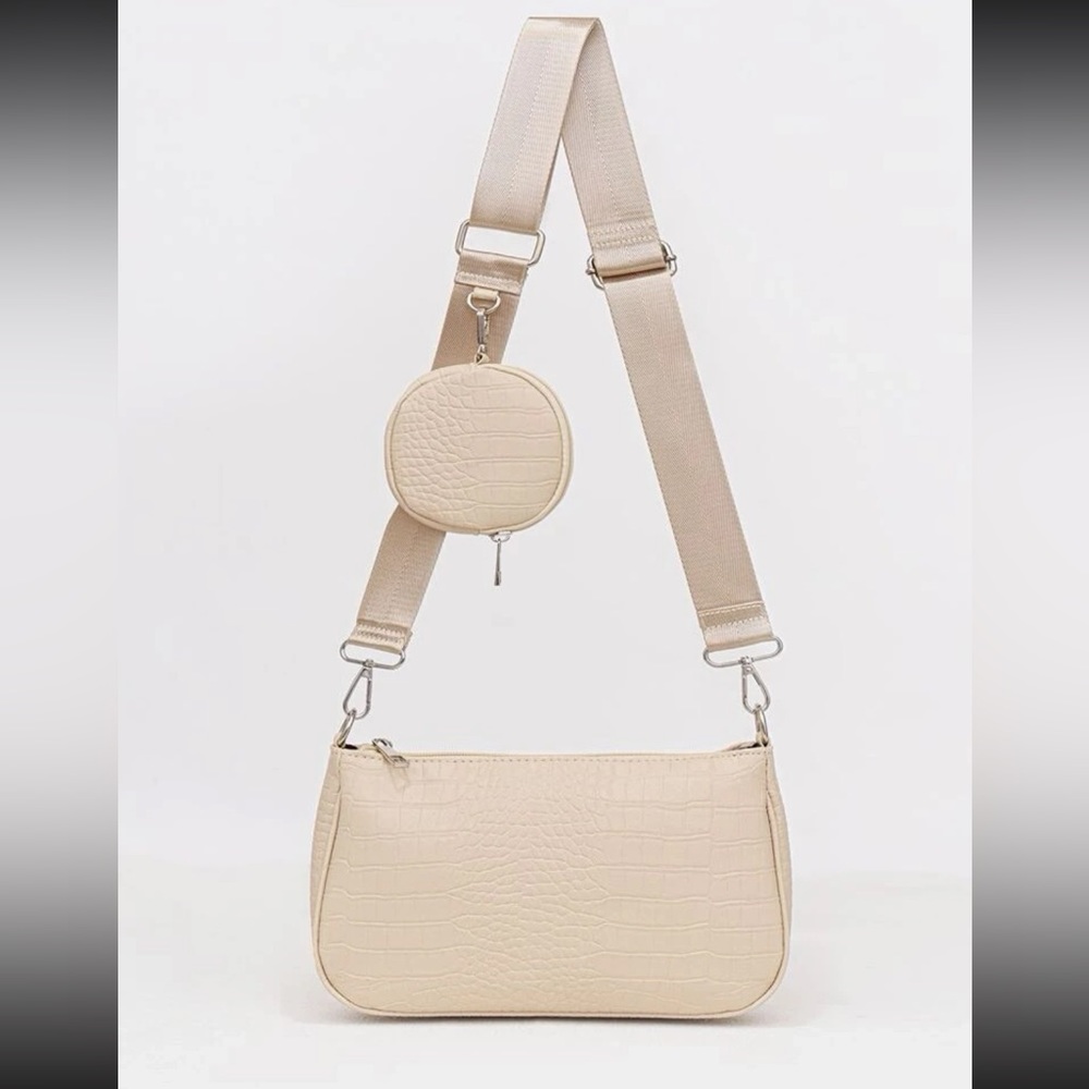 Shoulder Bag W/ Coin Bag Worn Once